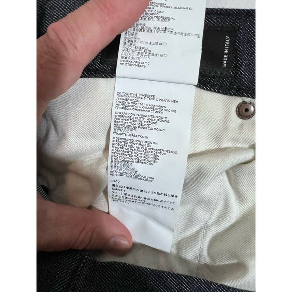 DSQUARED2 Mens Slim Jean Jeans IT52 W36 Dark Blue Denim S71LB0363S30144470 NWT - Picture 12 of 16